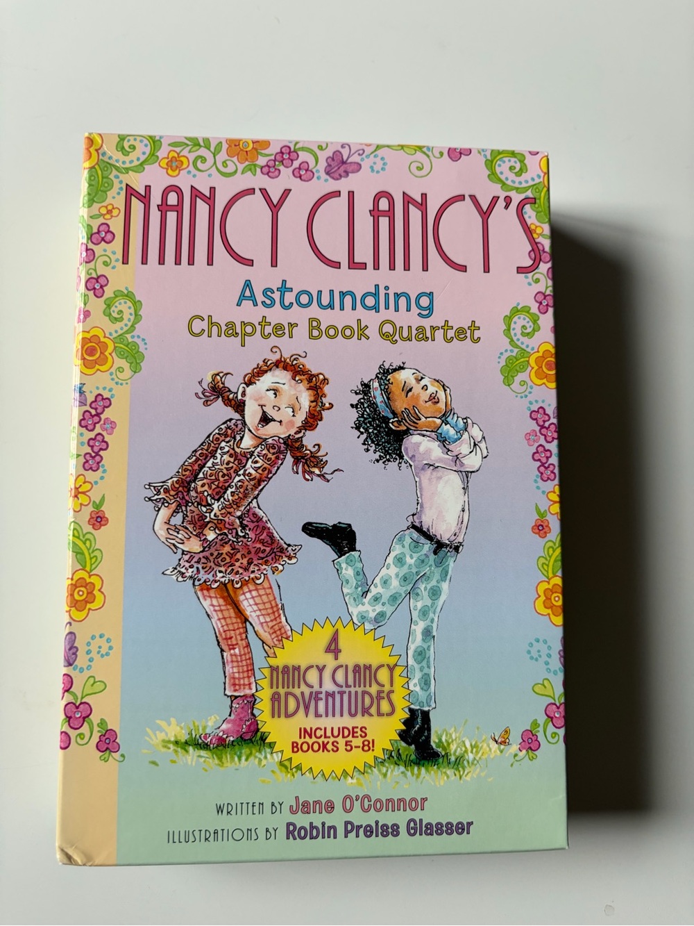 Jane O'Connor Fancy Nancy Clancy Chapter Books Boxed 5-8 EUC